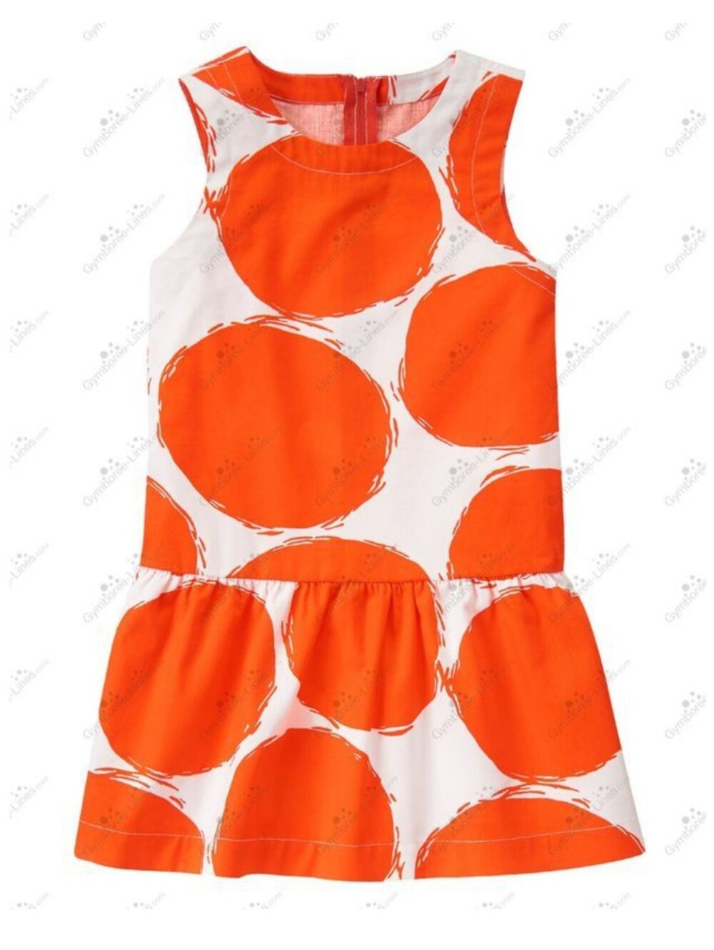 Gymboree vintage "Prep Perfect" sketched bubble dress